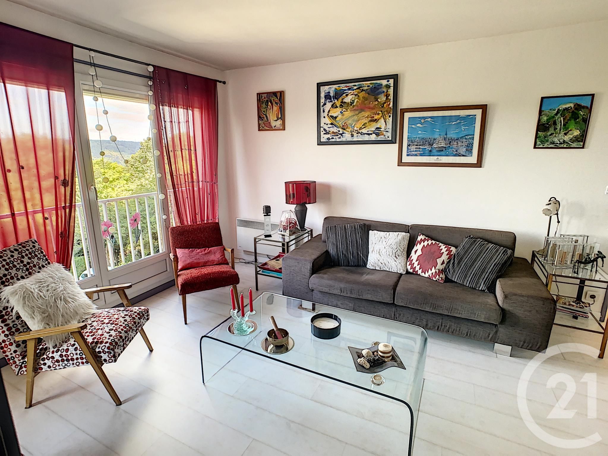 appartement à vendre 3 pièces 65.68 m2 DEVILLE LES ROUEN 76