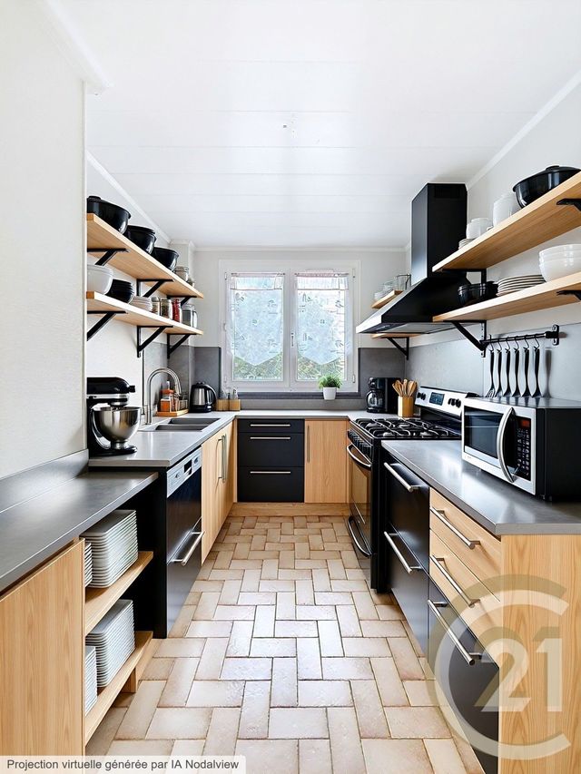 Appartement F3 à vendre - 4 pièces - 71.21 m2 - MAROMME - 76 - HAUTE-NORMANDIE - Century 21 Bruno Ferrand